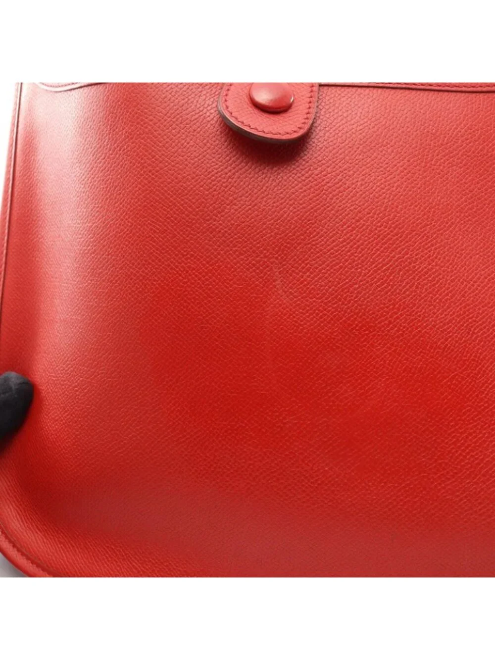 Hermes Shoulder Bag Evelyne 2 PM Rouge Casac Leather